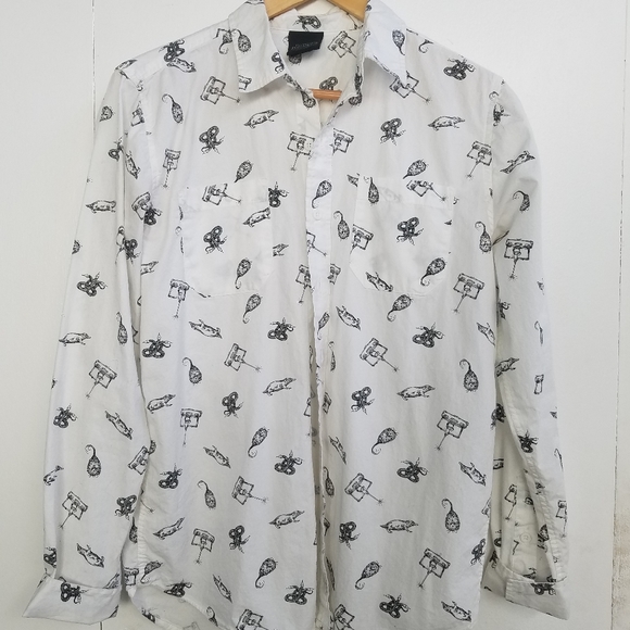 Fantastic beasts Newt scamander button down shirt - Picture 2 of 4